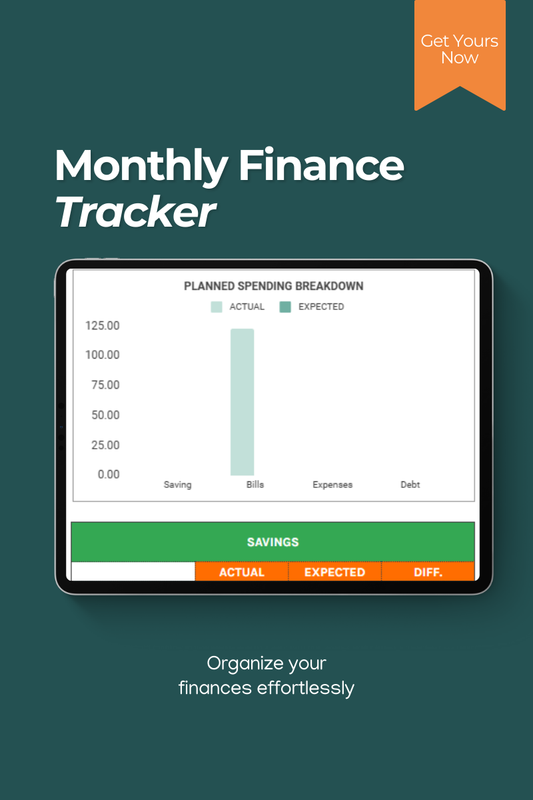 Monthly Finance Tracker